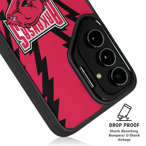 University of Arkansas-Fayetteville Razorbacks Galaxy S24 FE Kickstand Case